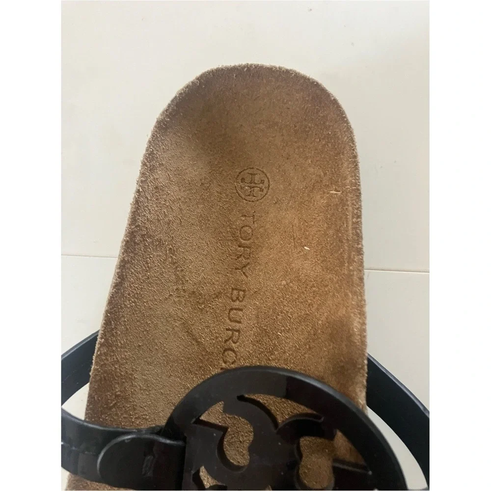 Tory Burch Miller Cloud Sandals Black 9